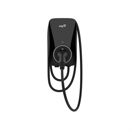 Fox-Ess EVCharger 7.3Kw Black 6m Type2, (BT+RFID+WIFI+OCPP)