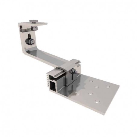 Adjustable Aluminum tile saver for fixing on tile roofs